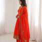 Sequin Embroidered Anarkali Set