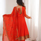 Sequin Embroidered Anarkali Set