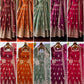 Sage Green Shimmer Silk Anarkali Gown Set