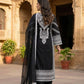Black White Embroidered Kurta Set