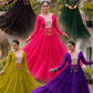 Laheriya Mirror Yoke Gown