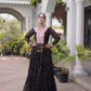 Laheriya Mirror Yoke Gown