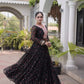 Laheriya Mirror Yoke Gown