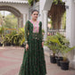 Laheriya Mirror Yoke Gown