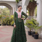 Laheriya Mirror Yoke Gown