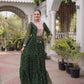 Laheriya Mirror Yoke Gown
