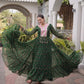 Laheriya Mirror Yoke Gown