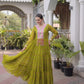 Laheriya Mirror Yoke Gown