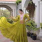 Laheriya Mirror Yoke Gown