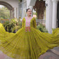 Laheriya Mirror Yoke Gown