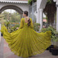Laheriya Mirror Yoke Gown