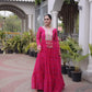 Laheriya Mirror Yoke Gown