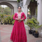 Laheriya Mirror Yoke Gown