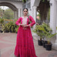 Laheriya Mirror Yoke Gown