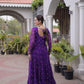 Laheriya Mirror Yoke Gown