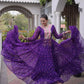 Laheriya Mirror Yoke Gown