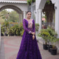 Laheriya Mirror Yoke Gown