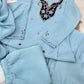 Powder Blue Chanderi Kurta Set with Dupatta