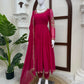 Crimson Thread Sequin Anarkali