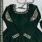 Crimson Thread Sequin Anarkali