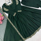 Crimson Thread Sequin Anarkali