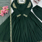 Crimson Thread Sequin Anarkali