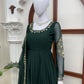 Crimson Thread Sequin Anarkali