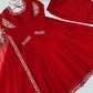 Crimson Thread Sequin Anarkali