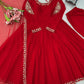 Crimson Thread Sequin Anarkali