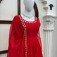 Crimson Thread Sequin Anarkali