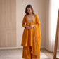 Diamond Georgette Sequin Sharara Suit