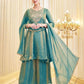 Diamond Georgette Sequin Sharara Suit