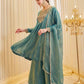 Diamond Georgette Sequin Sharara Suit
