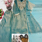 Diamond Georgette Sequin Sharara Suit