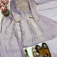 Diamond Georgette Sequin Sharara Suit