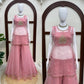 Mauve Ginni Lace Co-ord Set