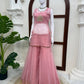 Mauve Ginni Lace Co-ord Set