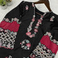 Black Floral Cutwork Suit