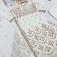 Zari Sequin Gorgette Anarkali Gown