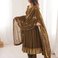 Sequin Embroidered Anarkali Set
