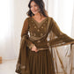 Sequin Embroidered Anarkali Set