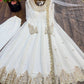 Red Sequin Embroidered Anarkali Set