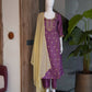 Embroidered Silk Kurta Palazzo Set with Dupatta