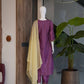 Embroidered Silk Kurta Palazzo Set with Dupatta