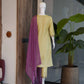 Embroidered Silk Kurta Palazzo Set with Dupatta