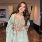 Pista Green Cording Salwar Suit