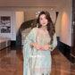 Pista Green Cording Salwar Suit