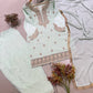 Pista Green Cording Salwar Suit