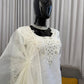 Natural Crepe Kurta Farshi Salwar With Dupatta