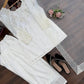 Natural Crepe Kurta Farshi Salwar With Dupatta